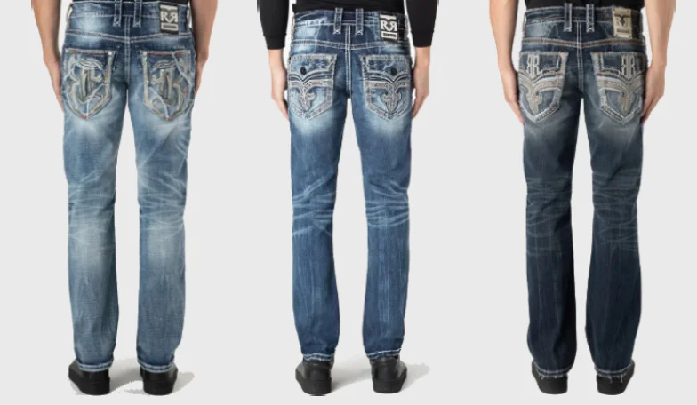 Rock Revival Jeans for Men